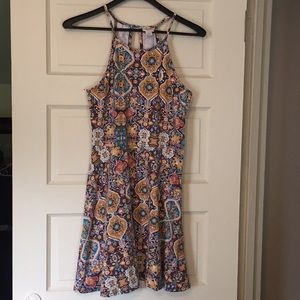 Mossimo Supply Co. Mosaic Pattern Summer Dress